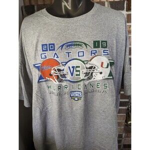 Florida Gators Vs Miami Hurricanes 2019 Camping World Stadium 2XL NCAA Football